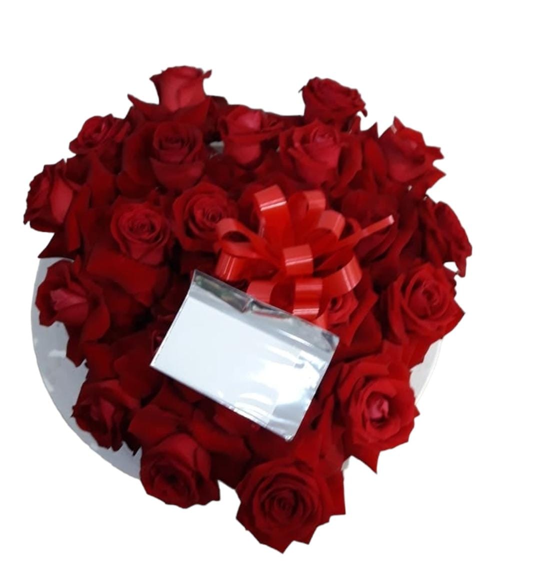Corazón 24 Rosas