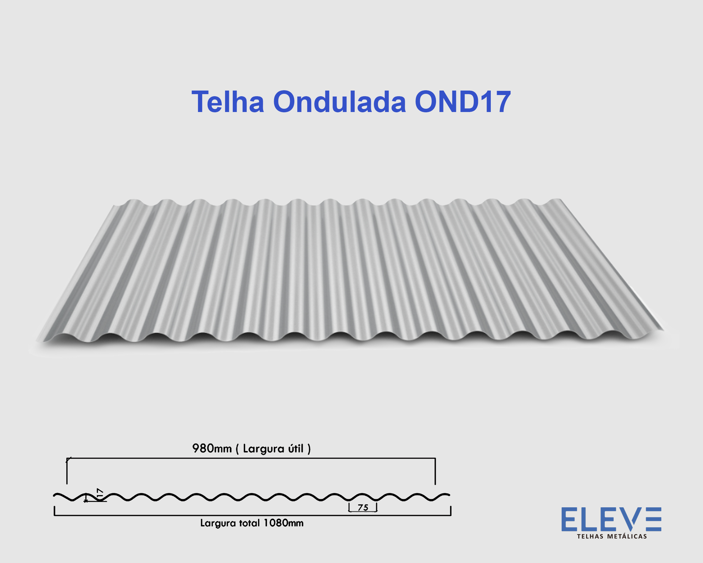 Telha Ondulada OND17