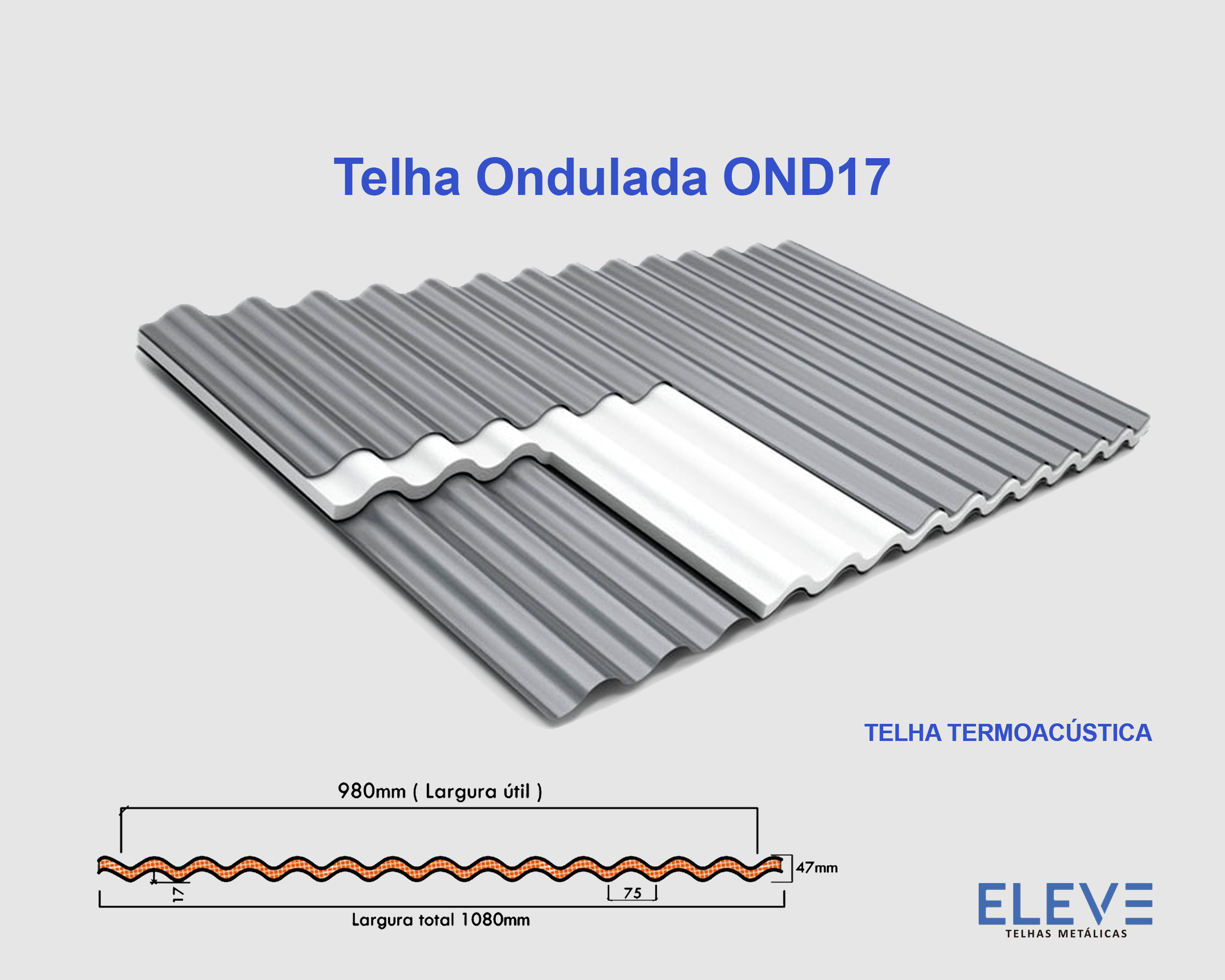Telha Ondulada OND17