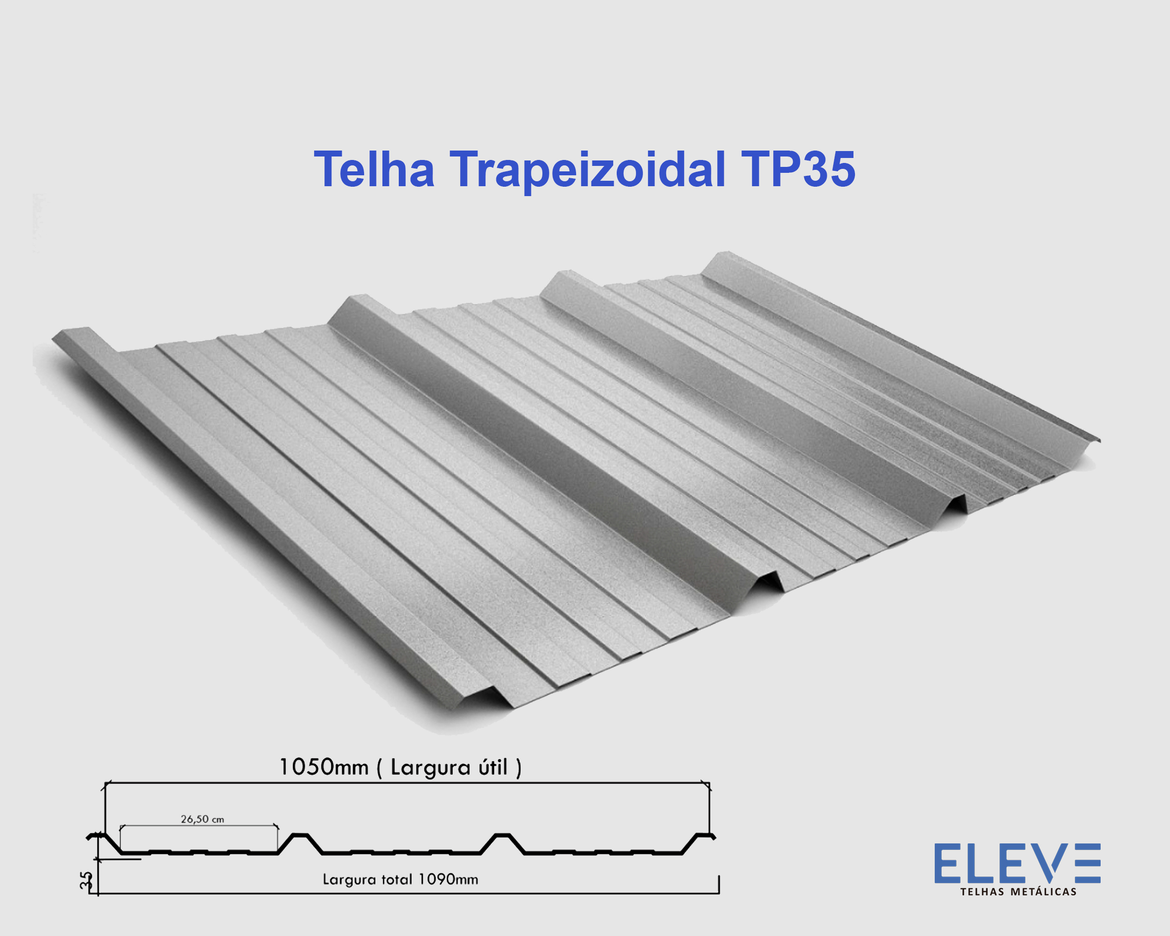 Telha Trapezoidal TP35