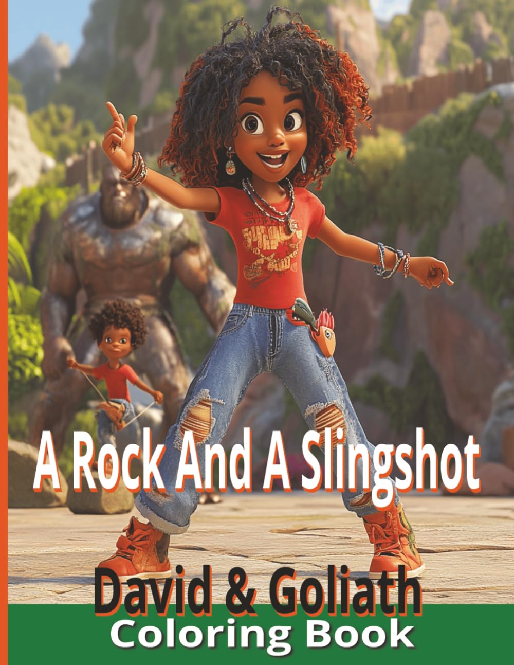A Rock And A Slingshot: Coloring Book/April Issue '2025