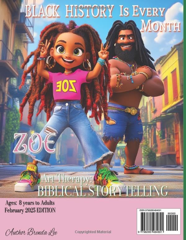 The Origin of Dreadlocks: Coloring Book/February Issue '2015