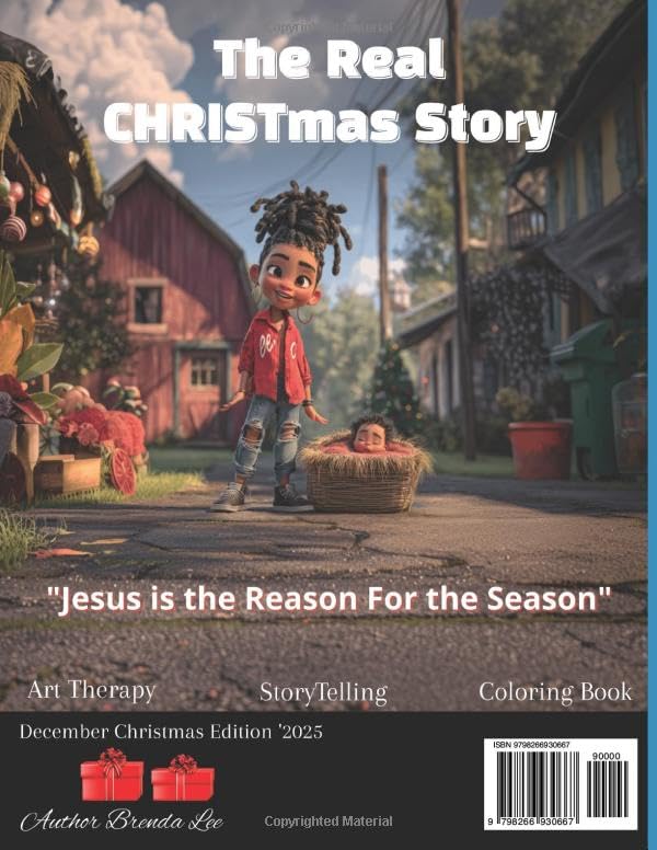 Jesus Christ Is Born Coloring Book/December Christmas Issue 