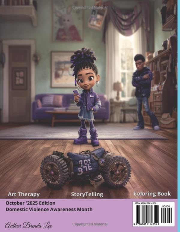 Surviving Domestic Violence: Coloring Book/October Issue '2025