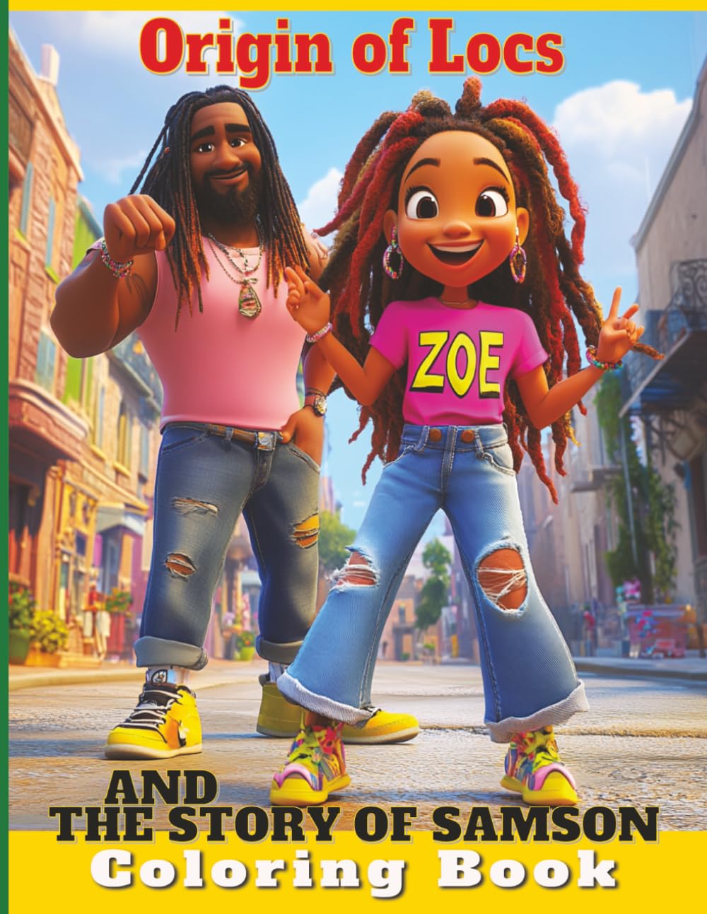 The Origin of Dreadlocks: Coloring Book/February Issue '2015