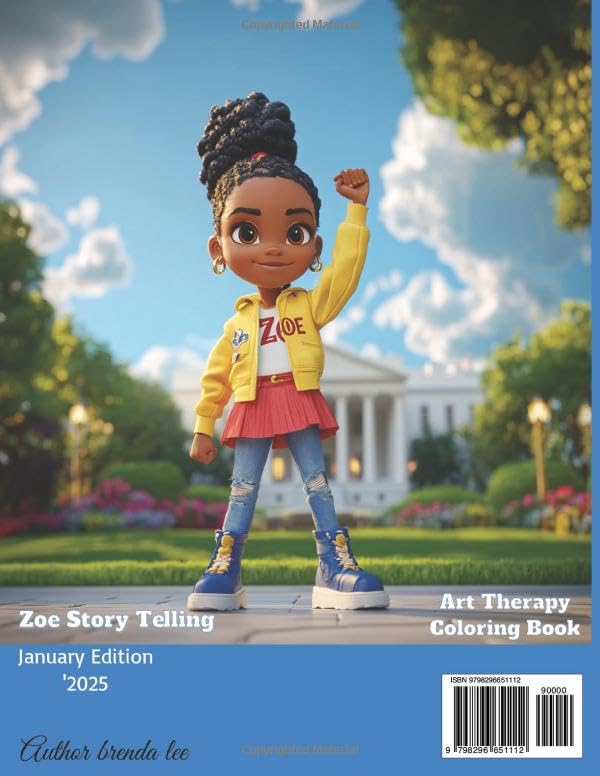 First Black US President: Coloring Book/January Issue '2025