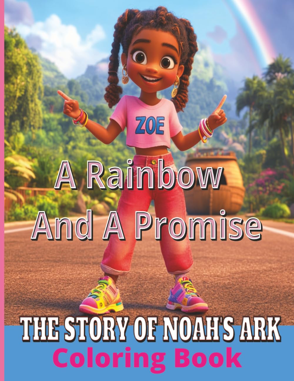 A Rainbow And A Promise: Coloring Book/July Issue '2025