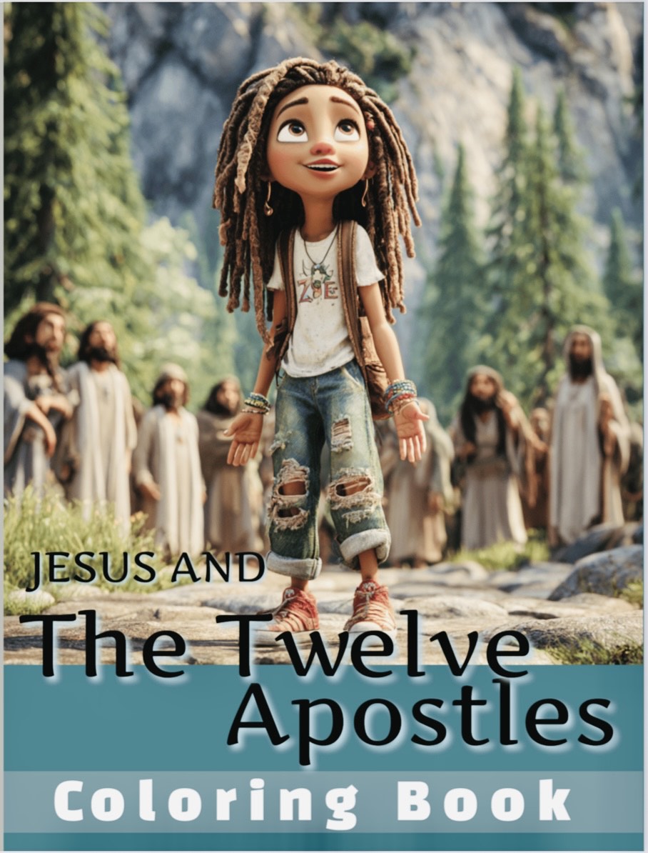 Jesus and The Twelve Apostles Coloring Book:March '2026 Issue