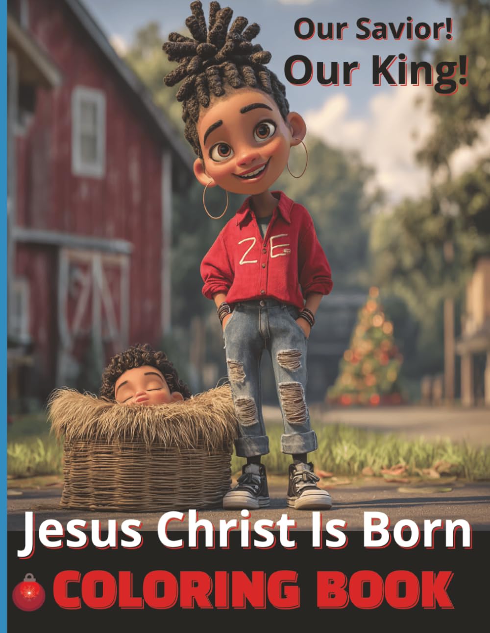 Jesus Christ Is Born Coloring Book/December Christmas Issue 