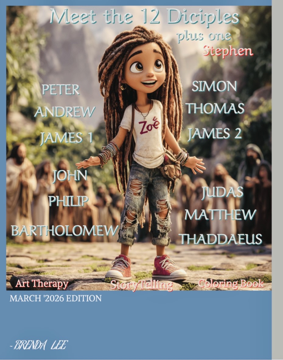Jesus and The Twelve Apostles Coloring Book:March '2026 Issue