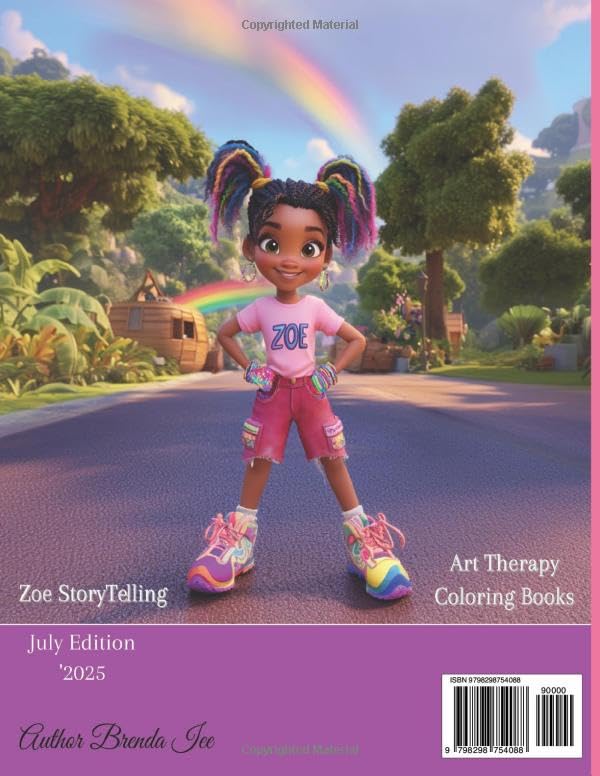 A Rainbow And A Promise: Coloring Book/July Issue '2025