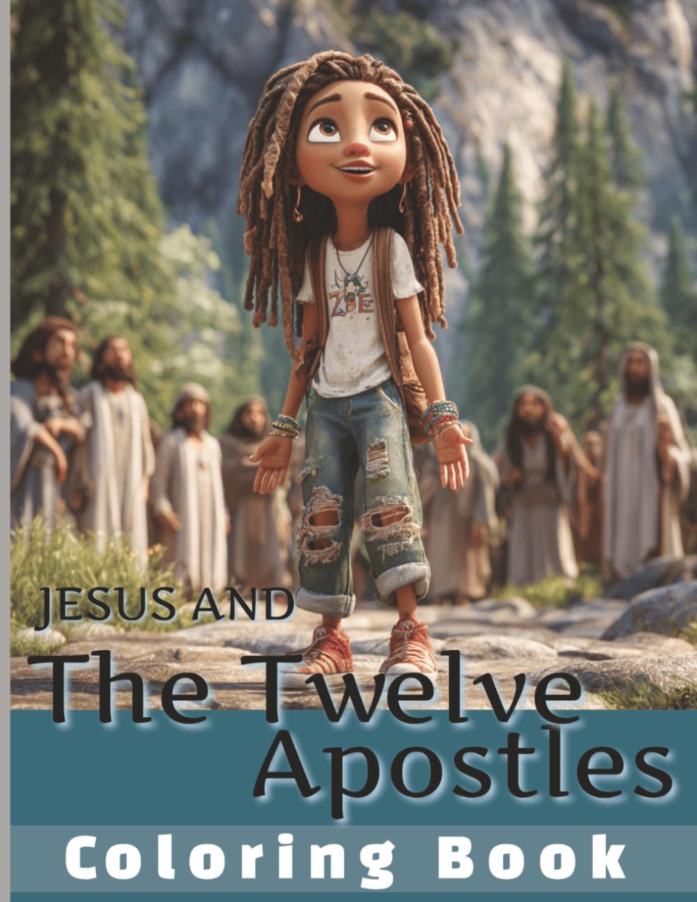 Jesus and The Twelve Apostles Coloring Book:March '2026 Issue