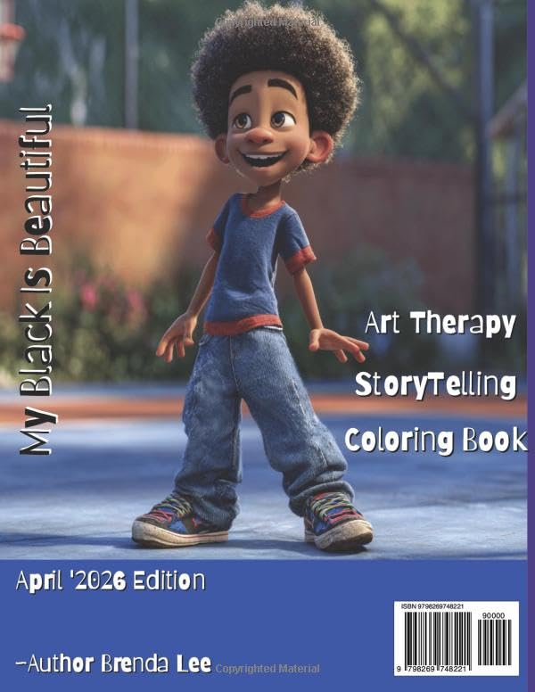 Black Boys Affirmations Coloring Book