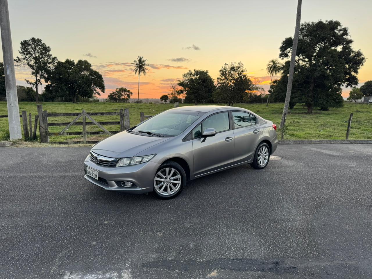 HONDA CIVIC LXR 2.0 AUTOMÁTICO 2014 - PRATA