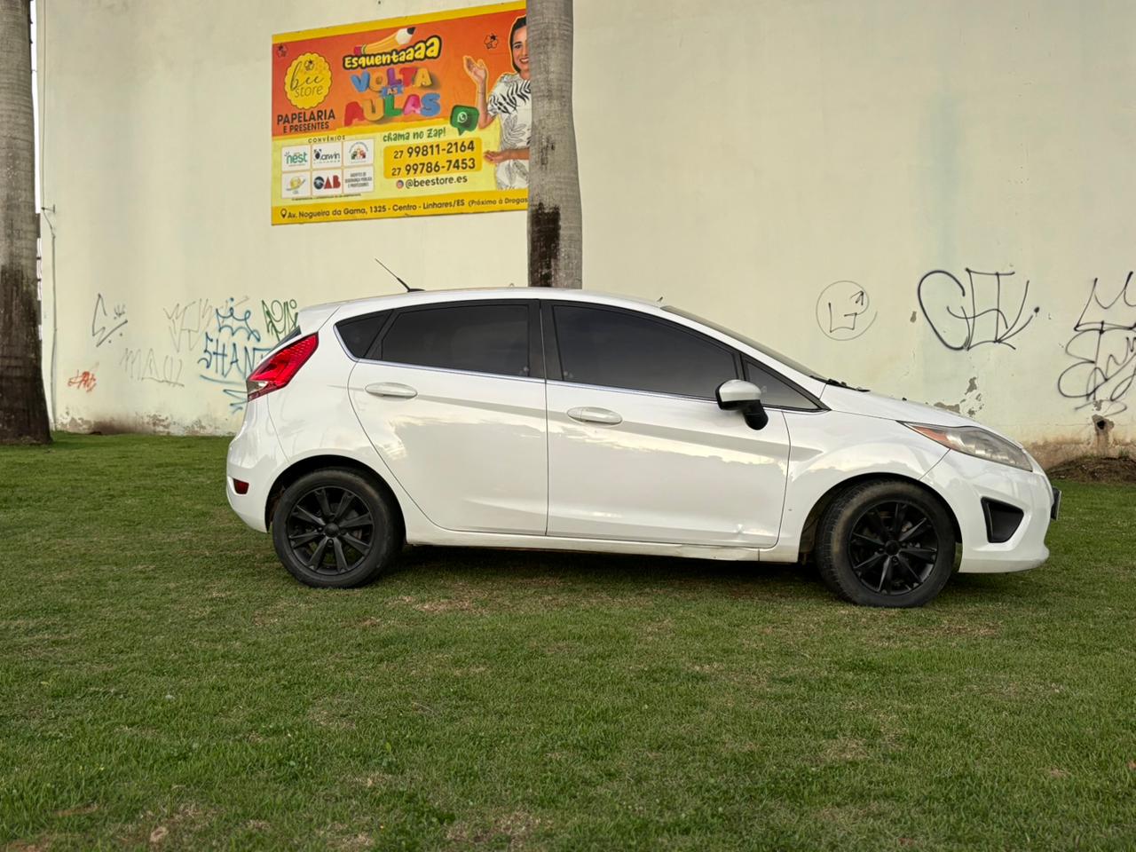 FORD NEW FIESTA 1.6 2012-12 - BRANCO