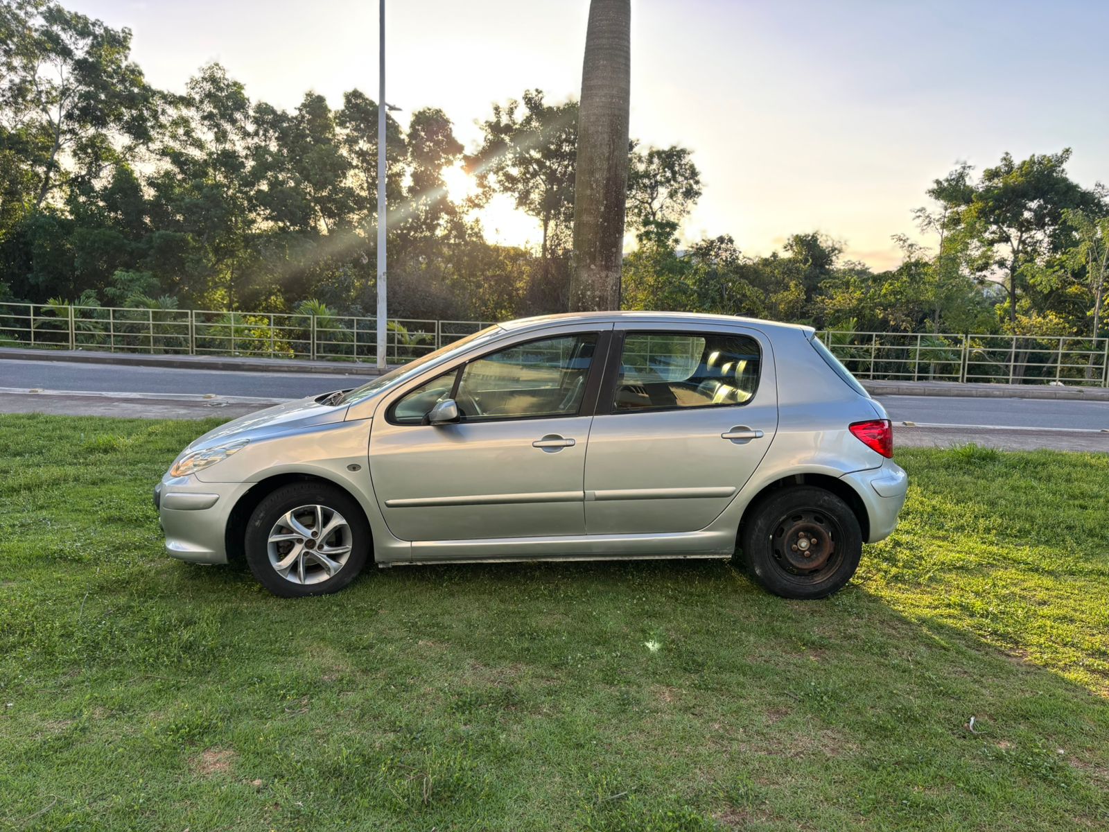 PEUGEOT 307 PRESENCE 1.6 FLEX - PRATA