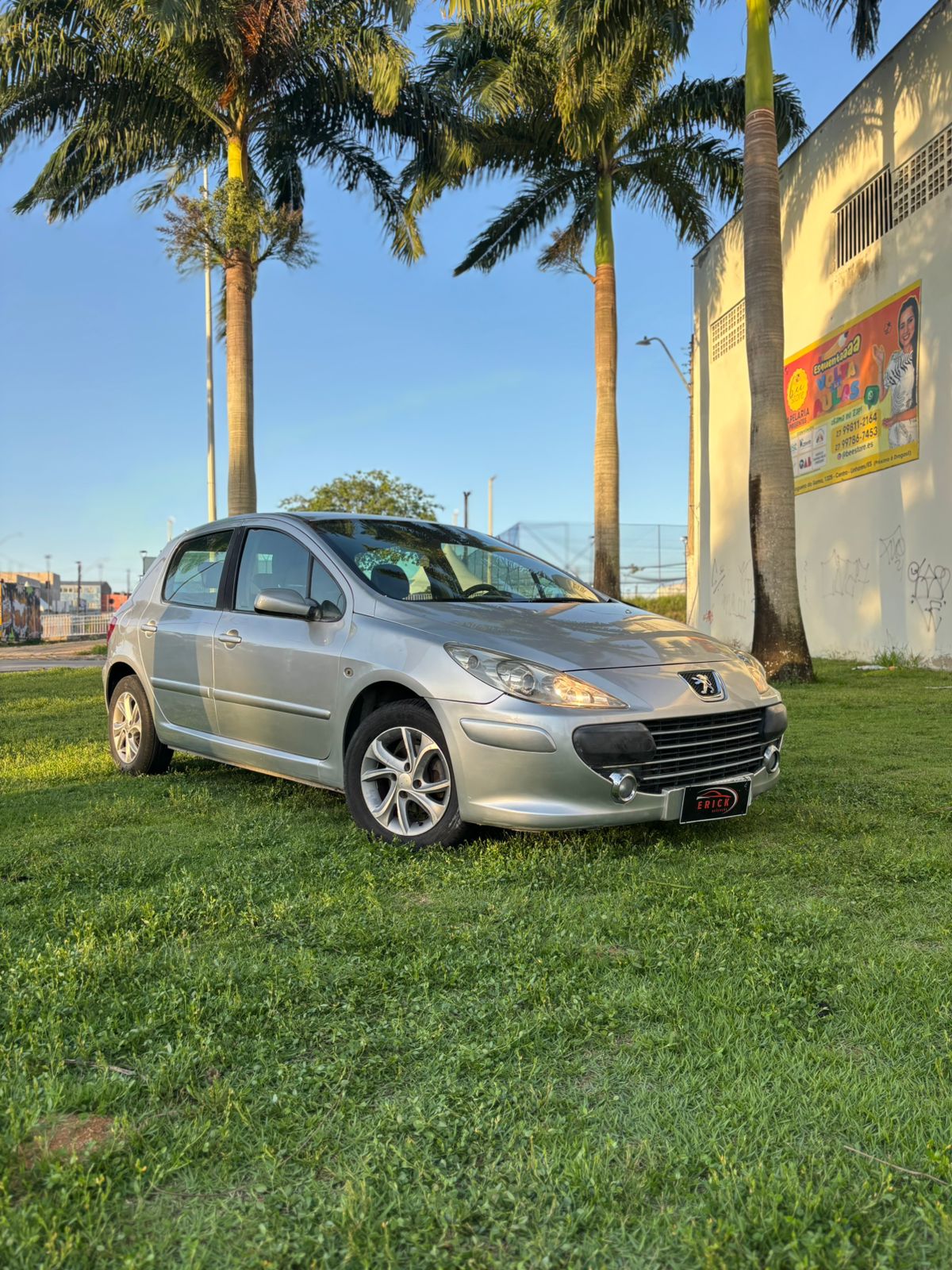 PEUGEOT 307 PRESENCE 1.6 FLEX - PRATA