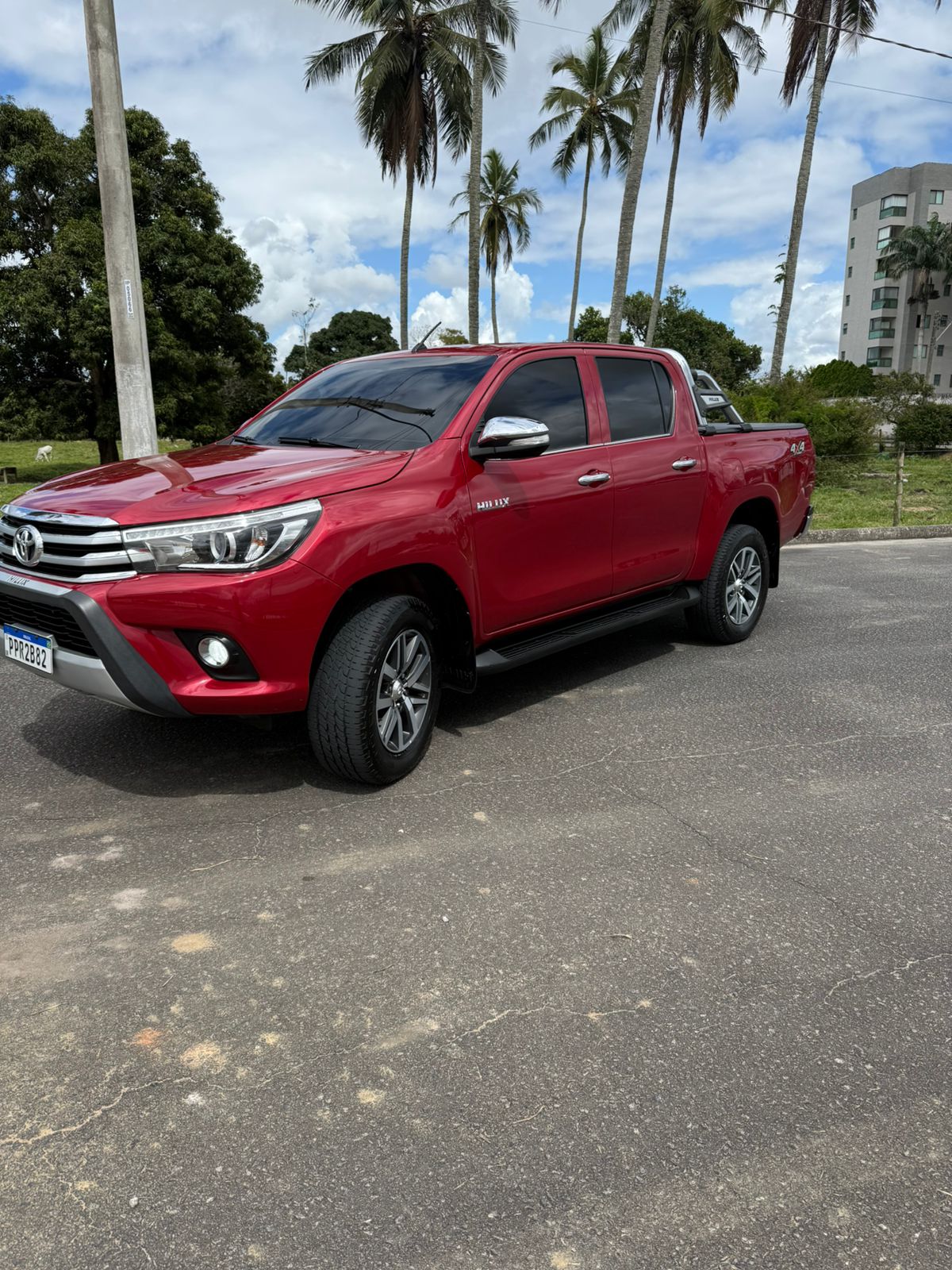 HILUX SRX 2016/2017 - VERMELHA