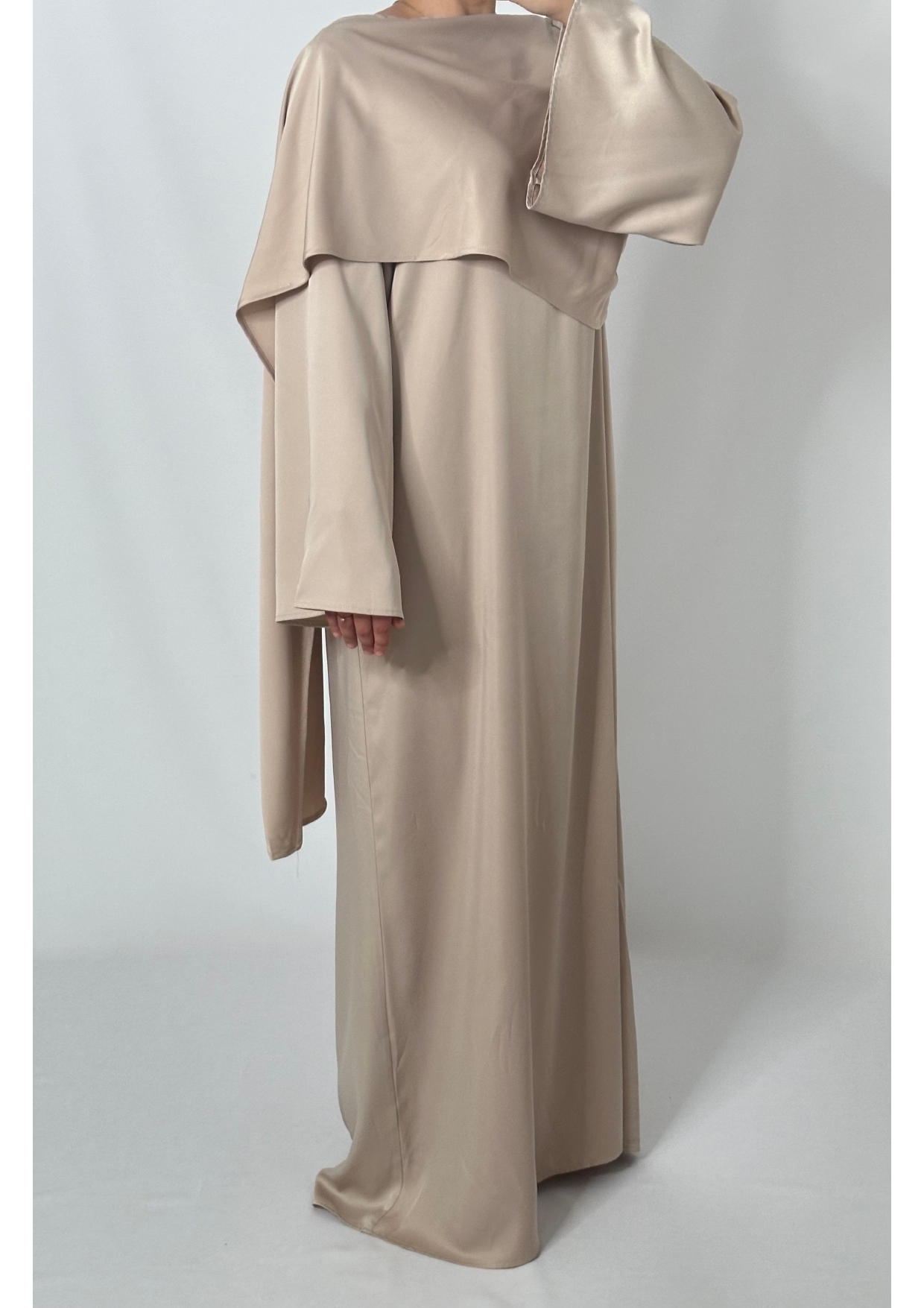 Abaya NAYA rose poudré