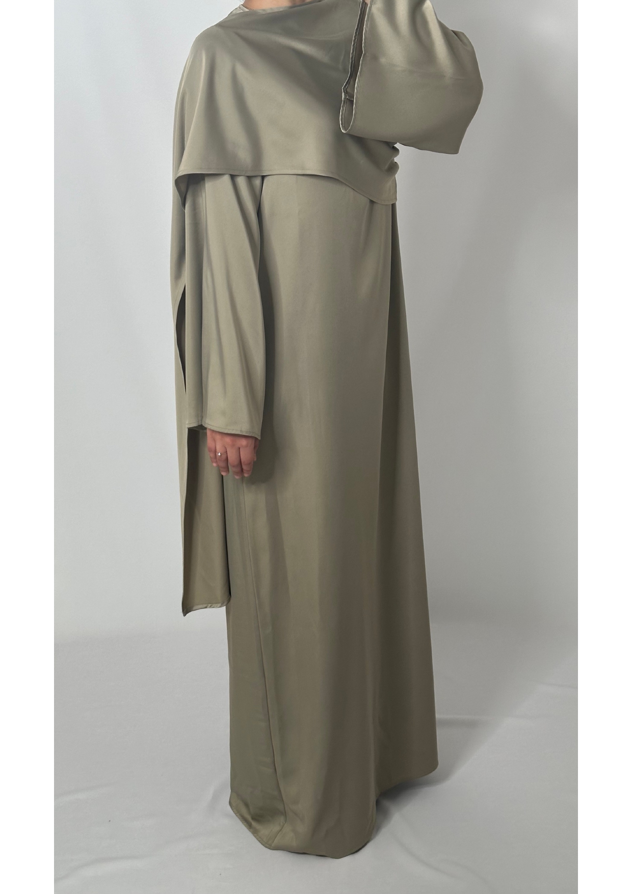 Abaya NAYA vert sauge 