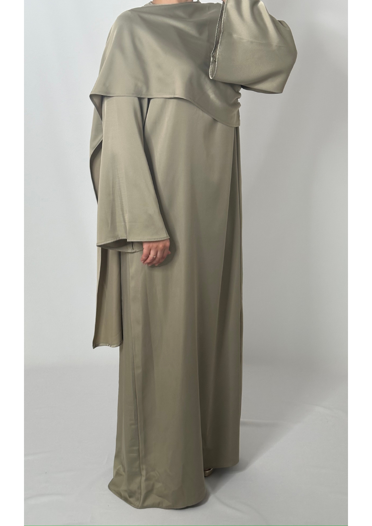 Abaya NAYA vert sauge 