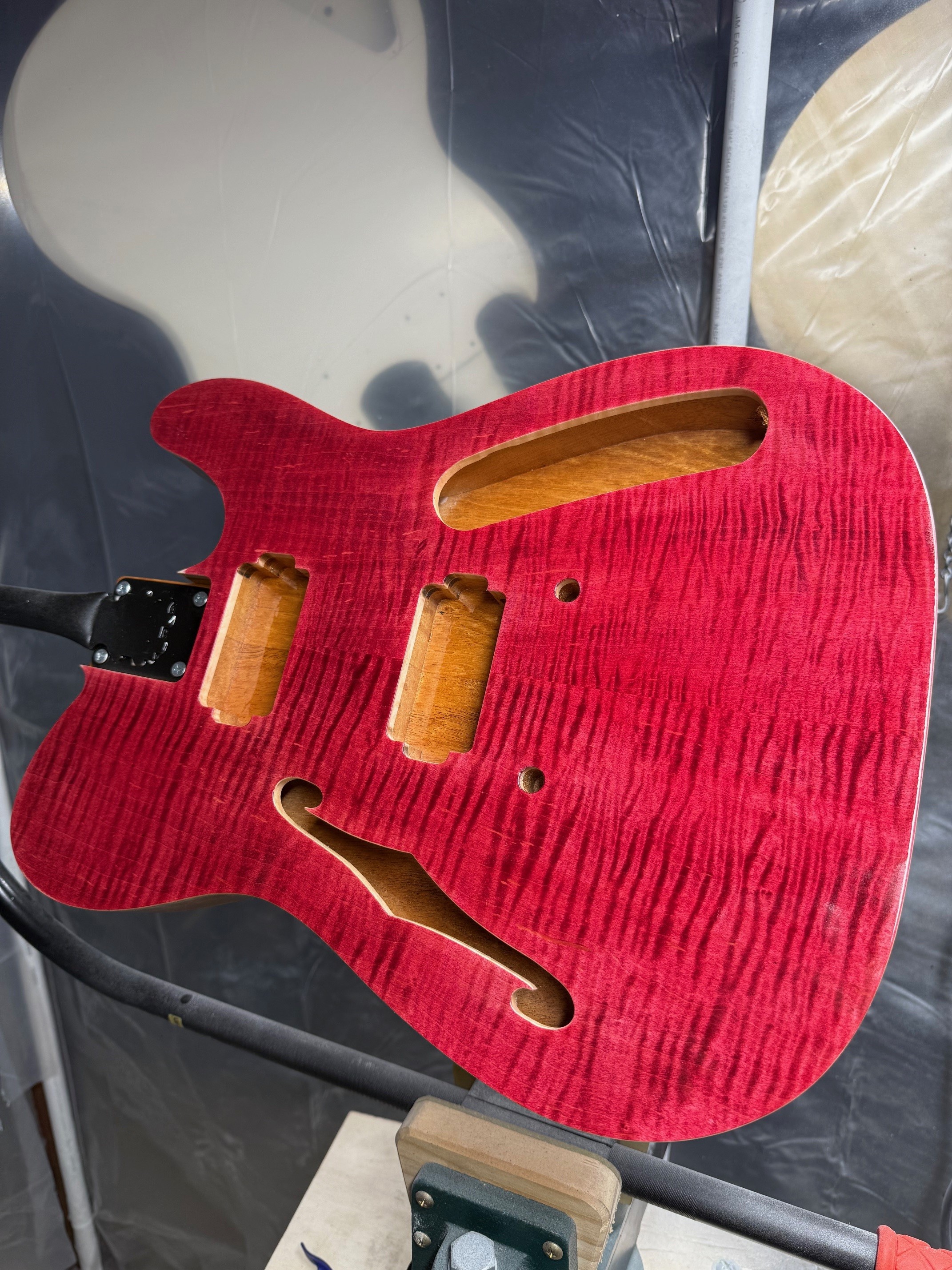 Severus Custom T-style Body "Miss Scarlet" **Blem** 