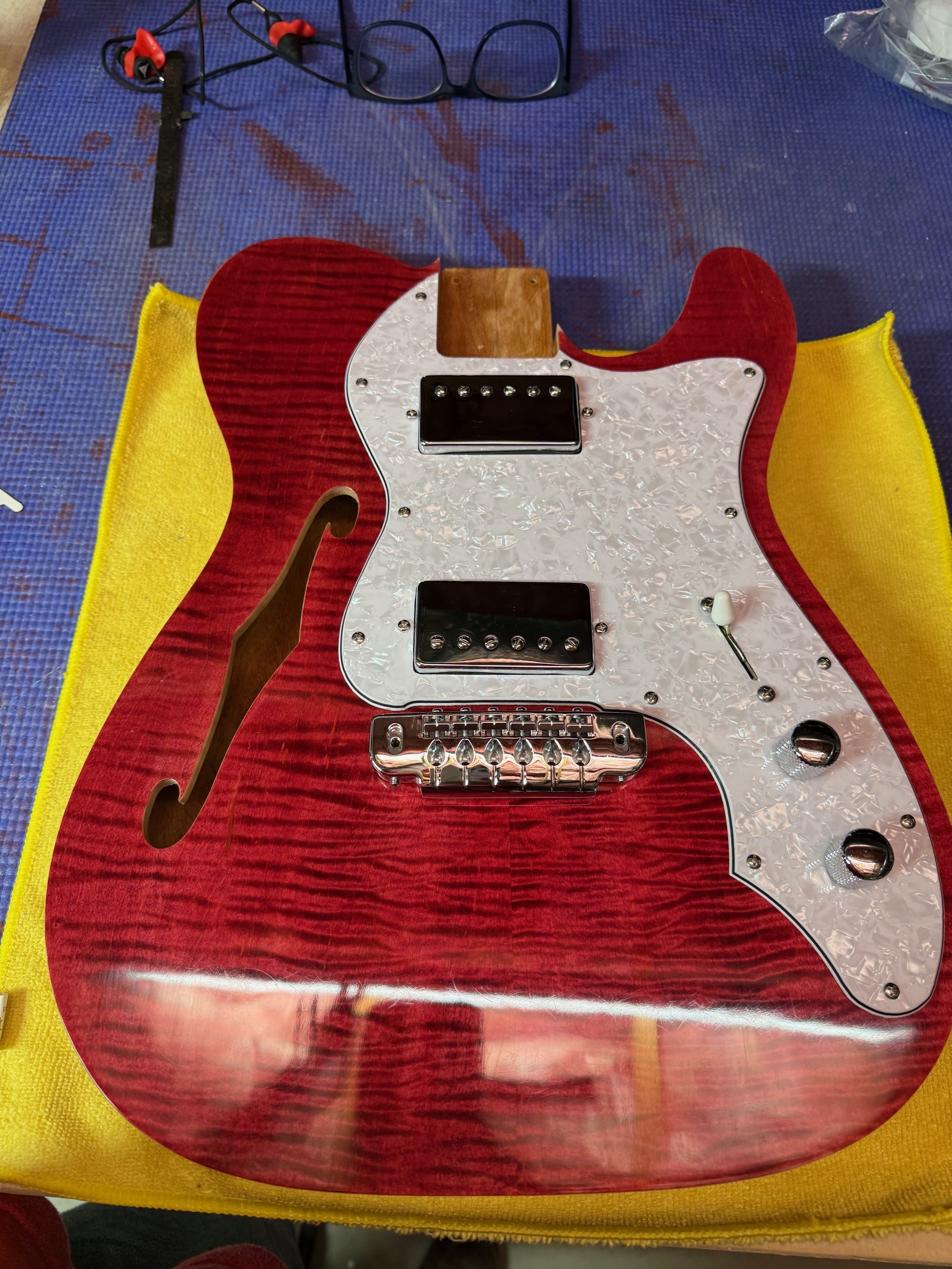 Severus Custom T-style Body "Miss Scarlet" **Blem** 