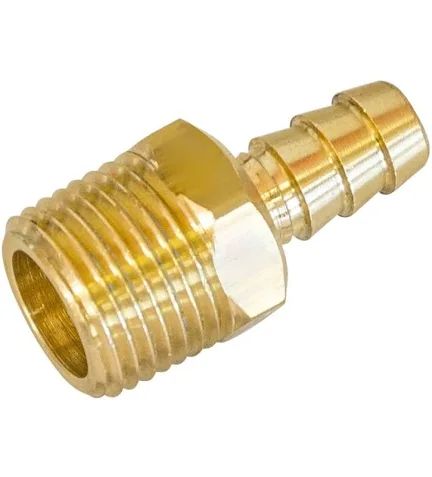 ESPIGA LATÃO 1/2 X 3/8 ROSCA EXTERNA