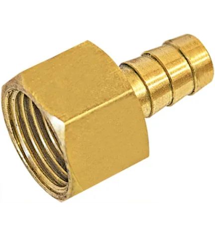 ESPIGA LATÃO 1/2 X 3/8 ROSCA INTERNA