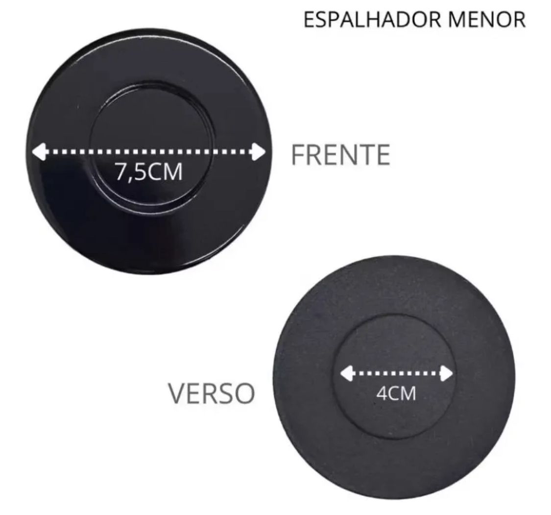 KIT 4 ESPALHADORES COOKTOP FISCHER