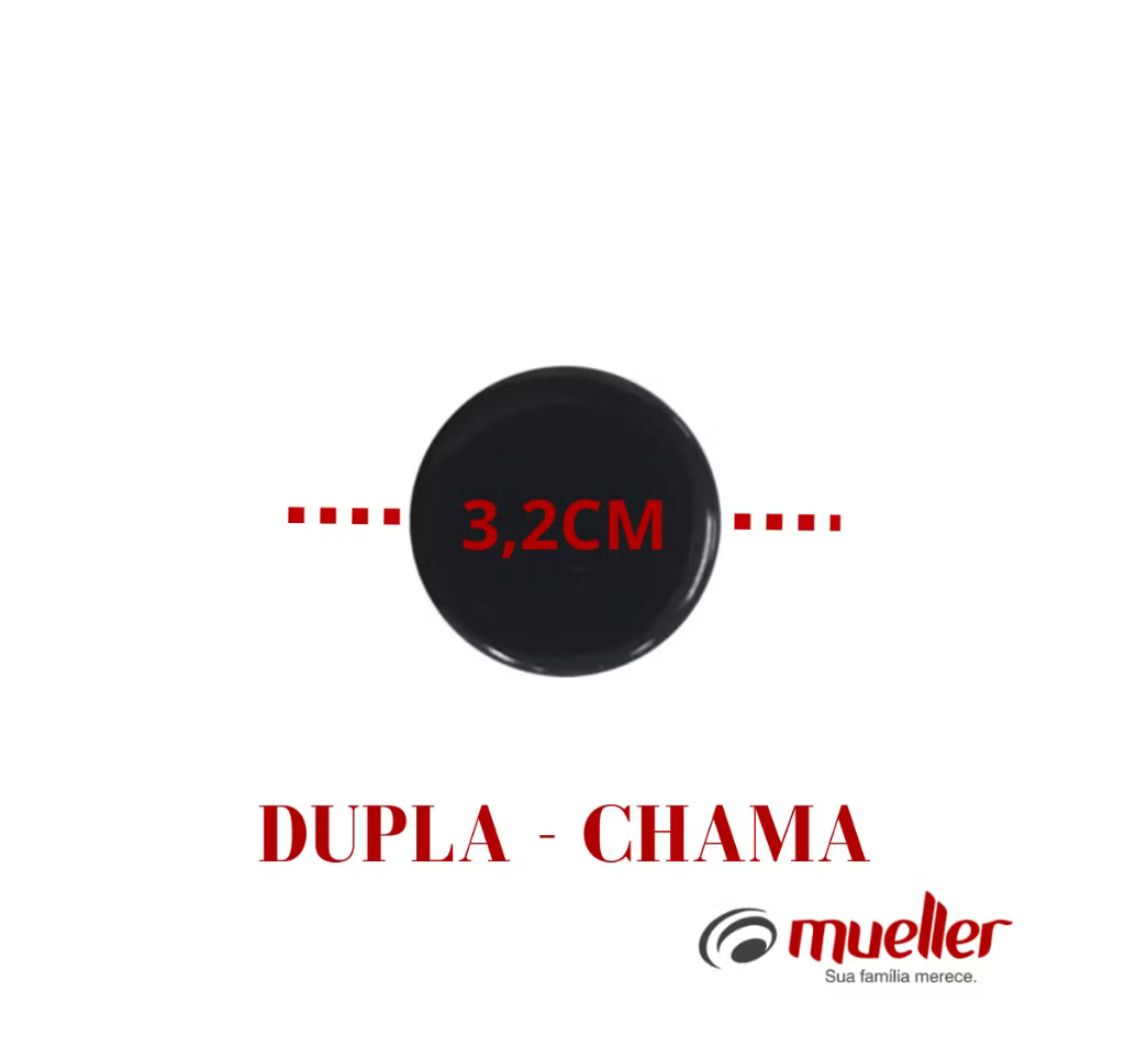 KIT ESPALHADOR DUPLA CHAMA MUELLER