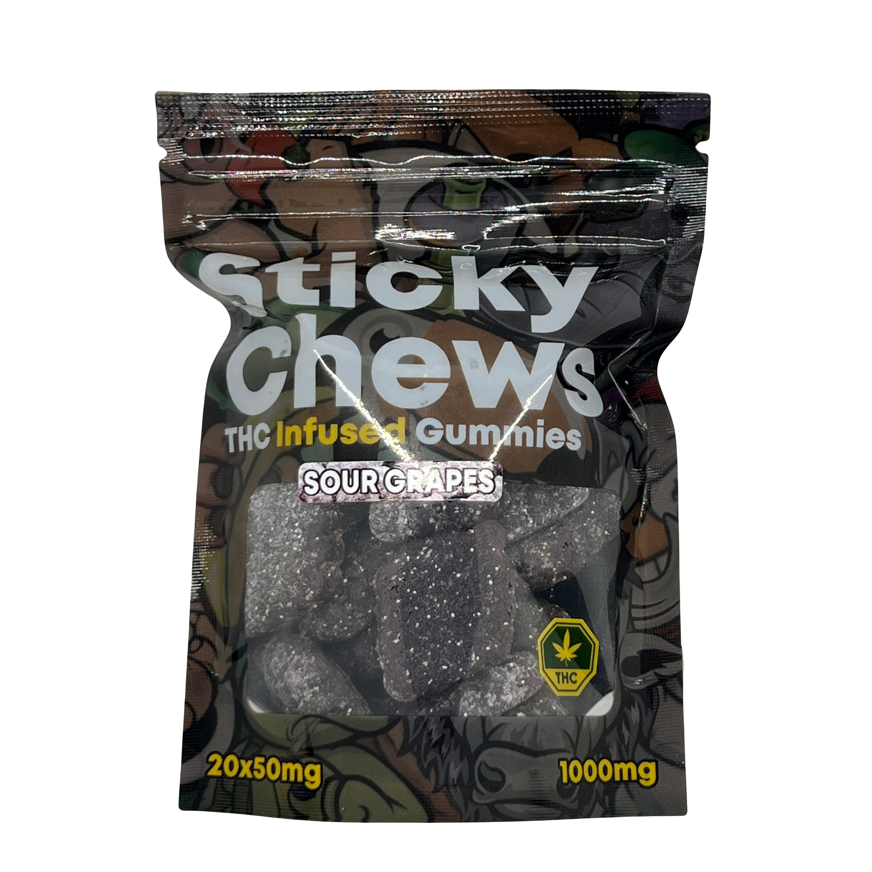 Sticky Chews THC 1000mg
