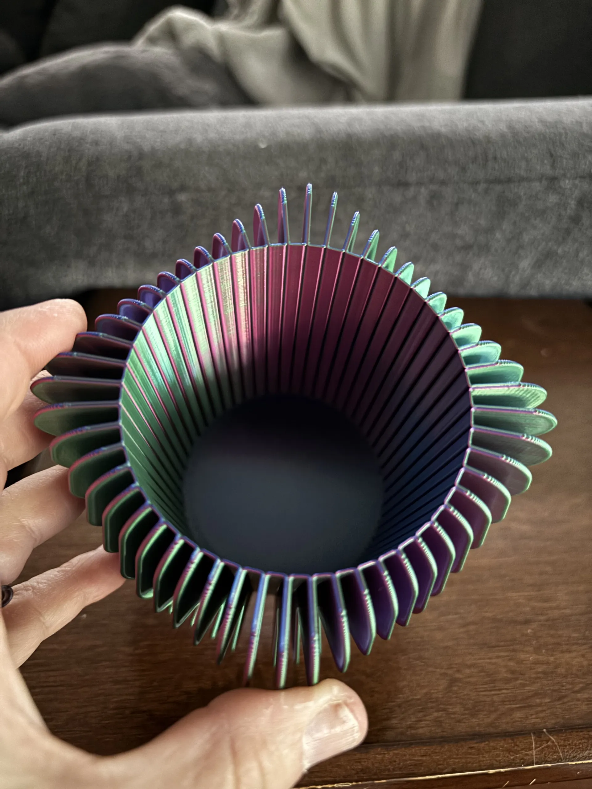 'Wavy' Pencil Holder