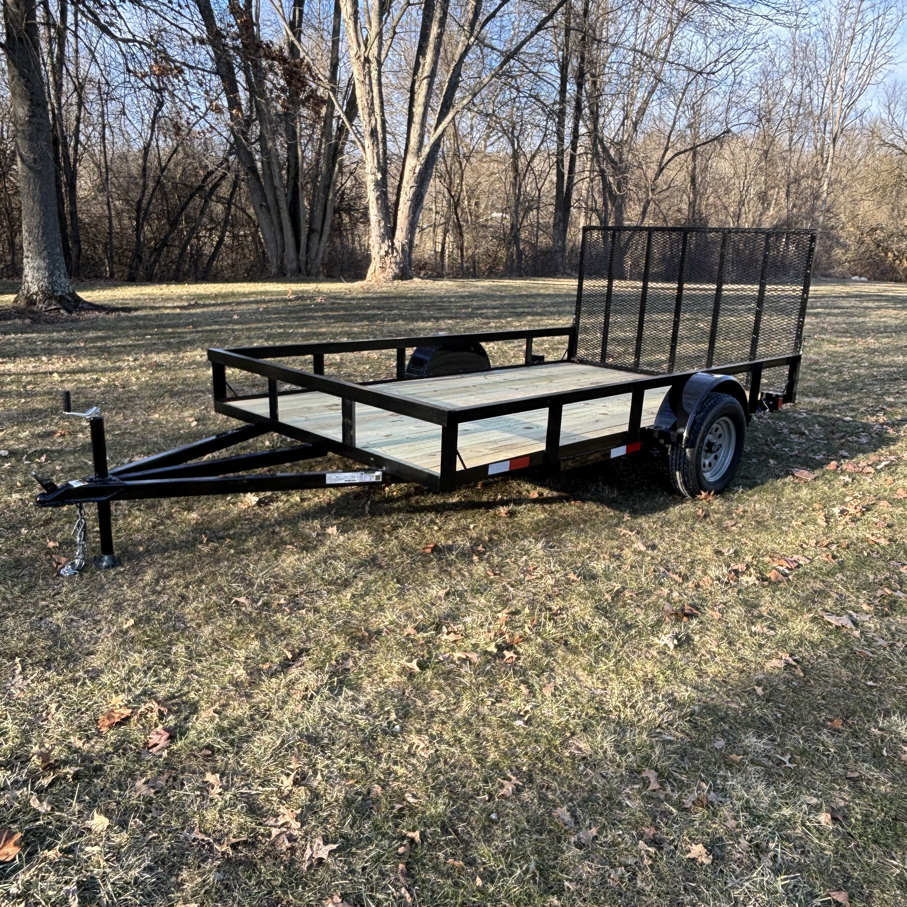 12' Straightdeck - Heavy Duty Frame - Wide