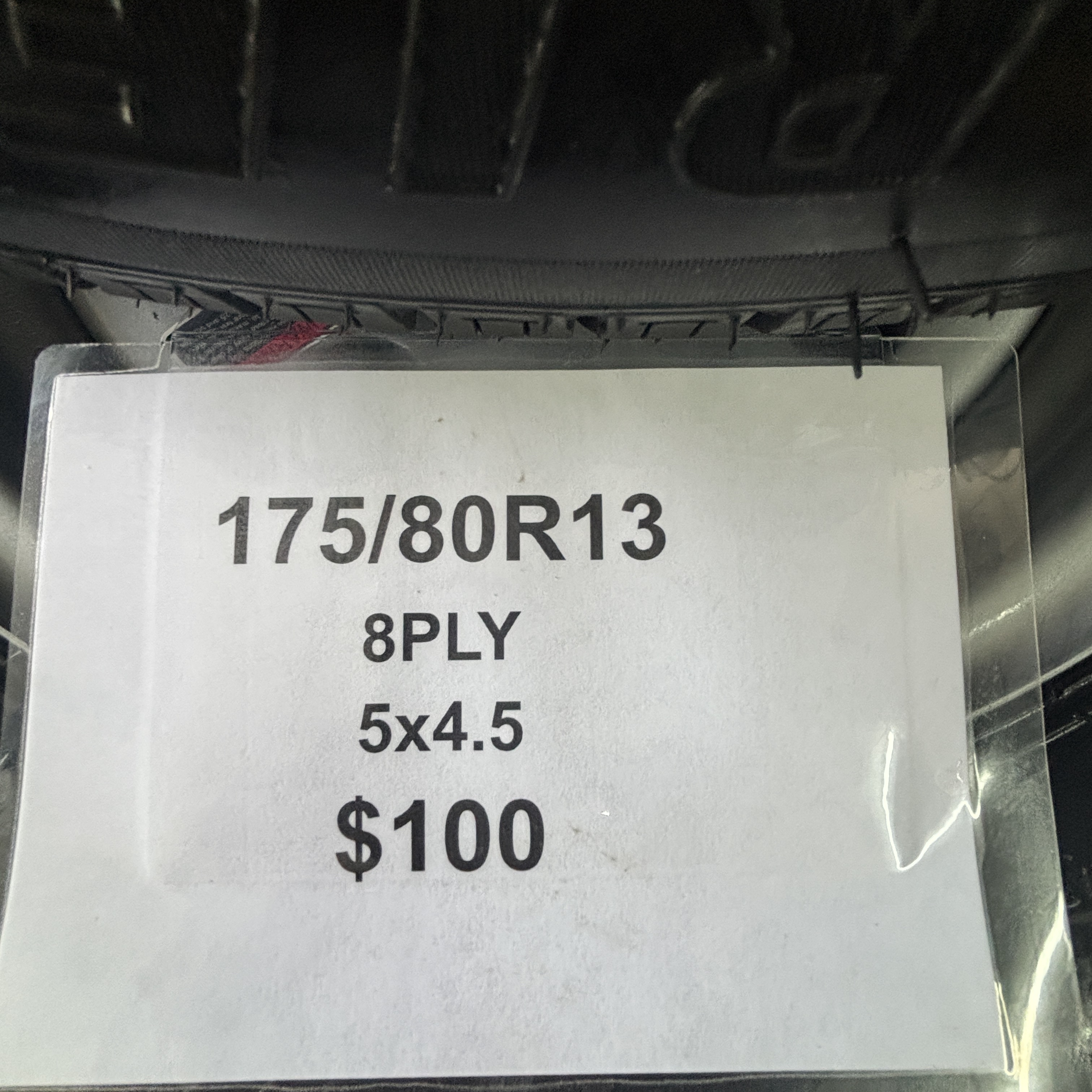175/80R13 8Ply
