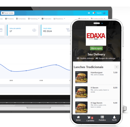 App próprio de delivery