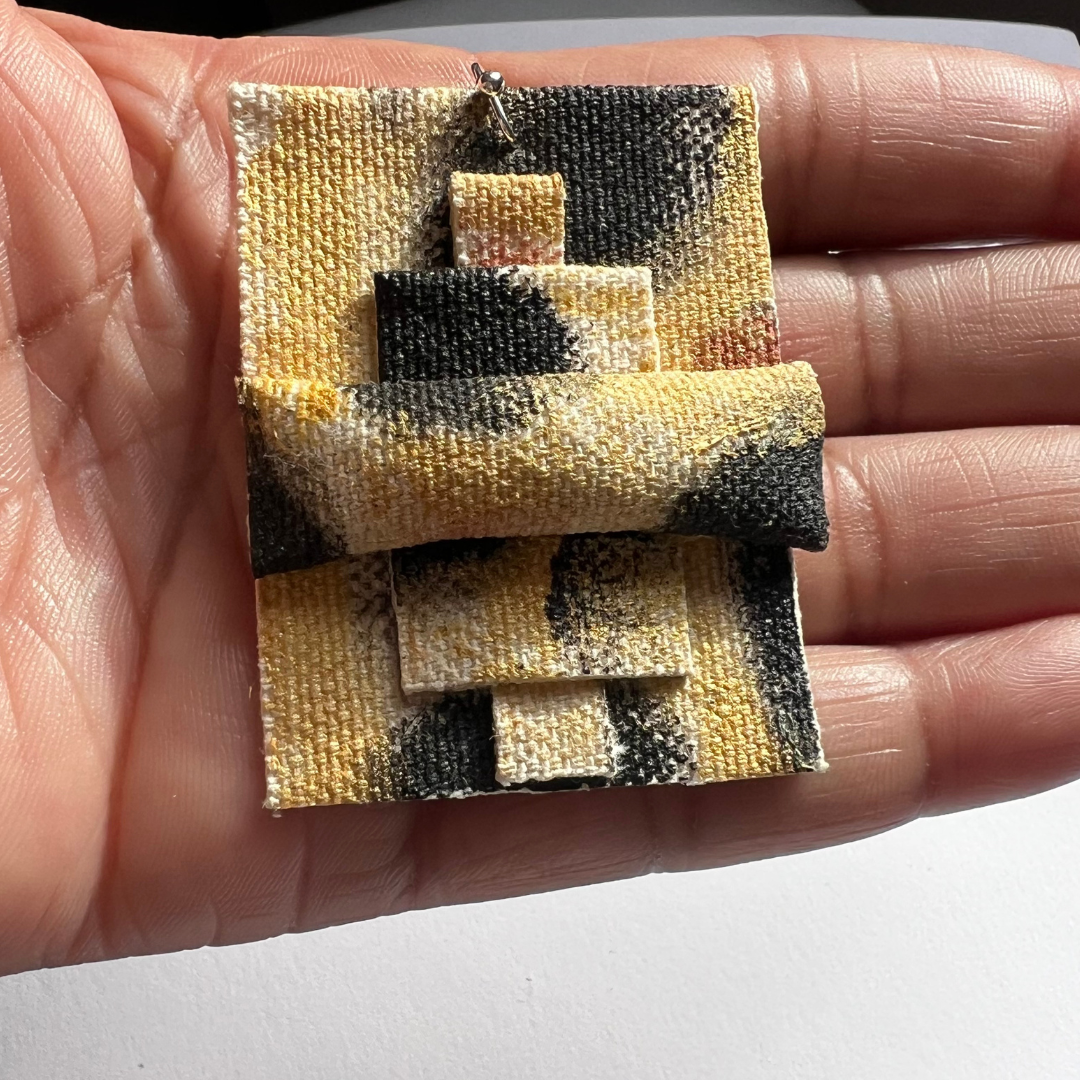 3D Art Print Earrings (Style E)