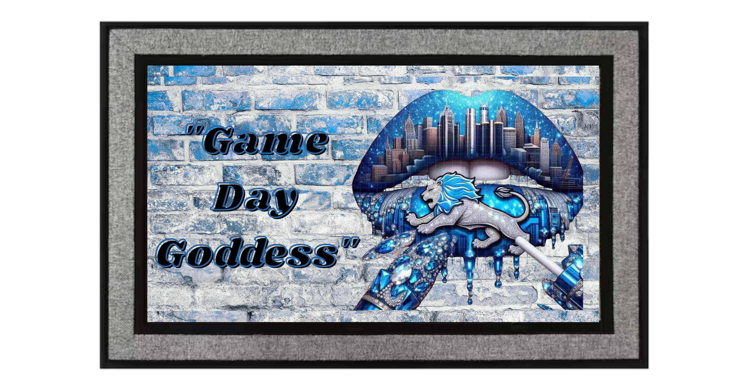 Game Day Goddess DoorMat