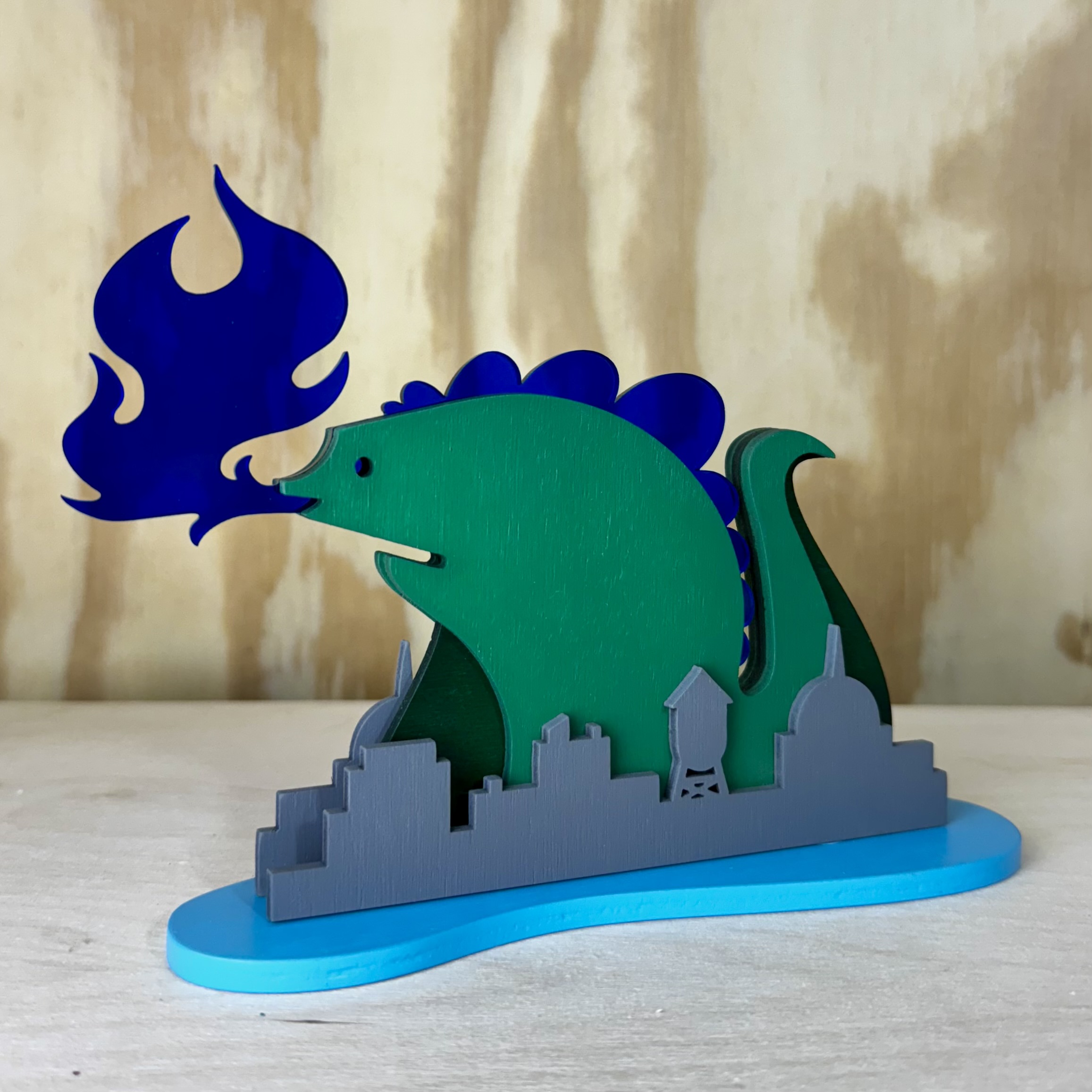 Monstres d’art - Blue Flame Godzilla