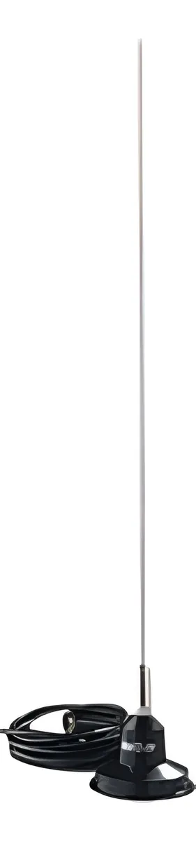 Antena RUM-150 VHF Móvil Con Montaje Magnético y Conector UHF Macho, 148-174 MHz