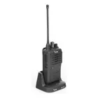 Radio portátil IC-F4003 ICOM UHF / Batería 2250 mAh extrema duración / 400-470 MHz / 5W De Potencia / Bocina de 1500mW Mas Potente/ , 16 canales. Incluye: batería, cargador, antena, tapa de accesorios y clip.