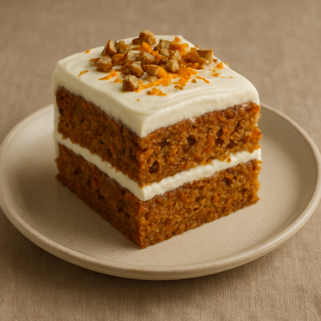 Pastel de zanahoria o Chicolate