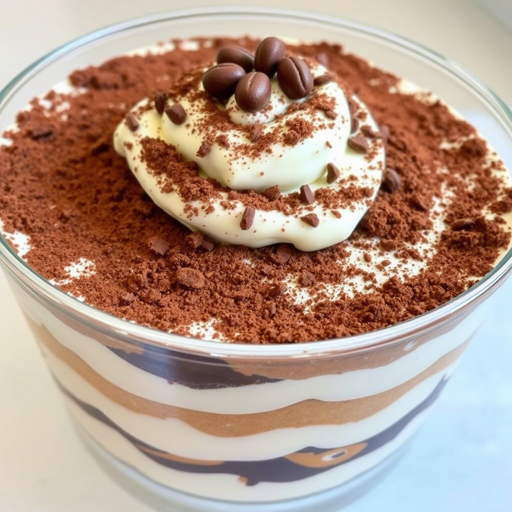 Postre de tiramisú