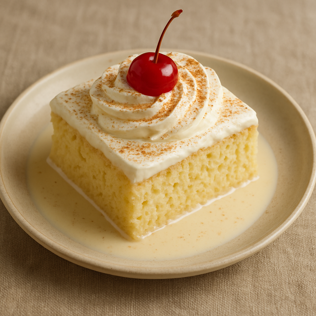 Pastel de tres leches