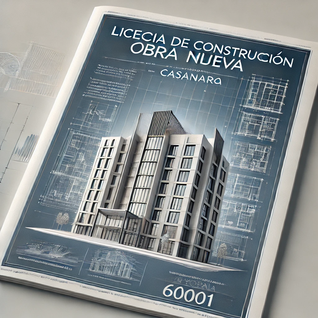 Licencia de Construcción - Obra nueva / Ampliación