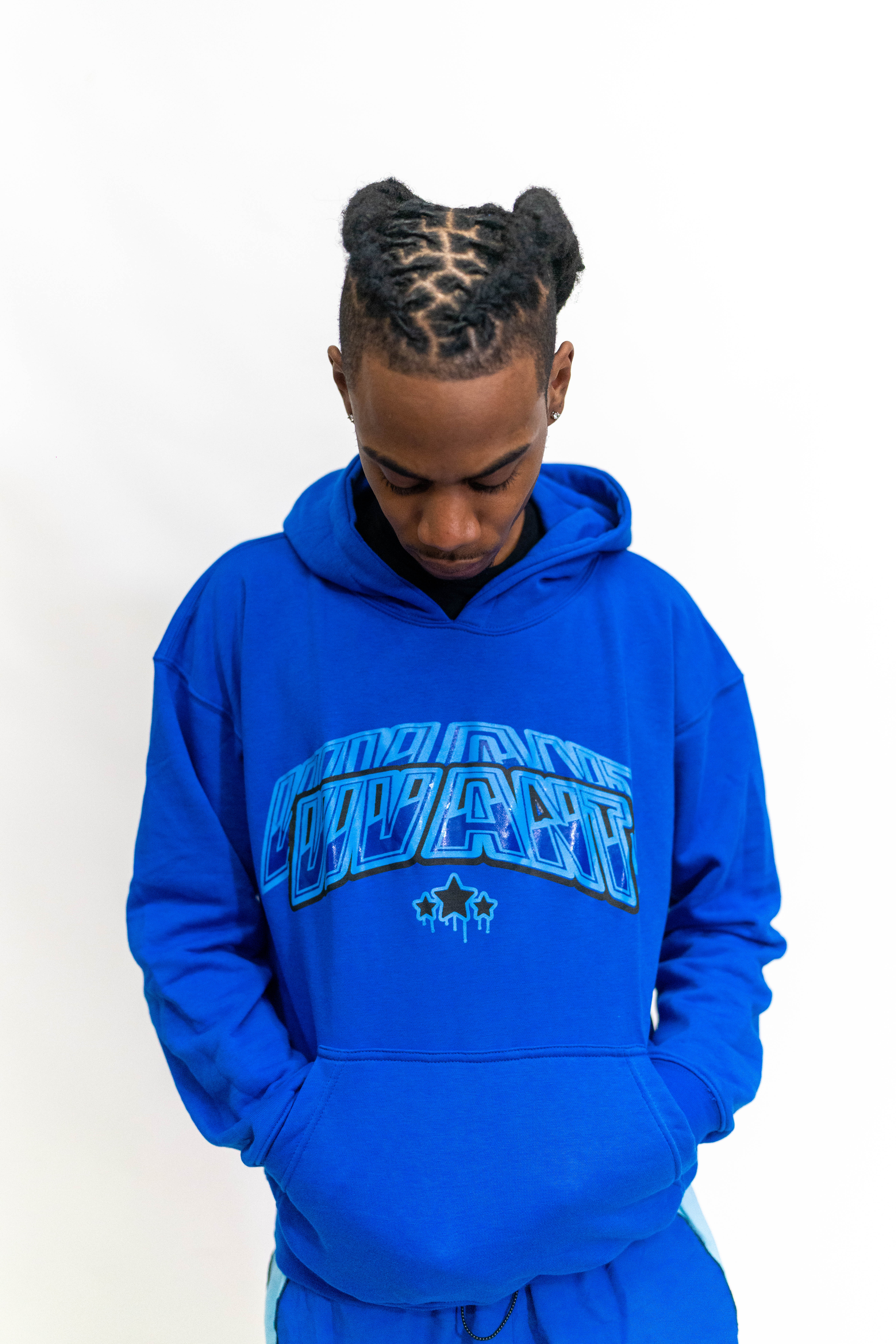 Arched 3d Vivant Hoodie (Blue)