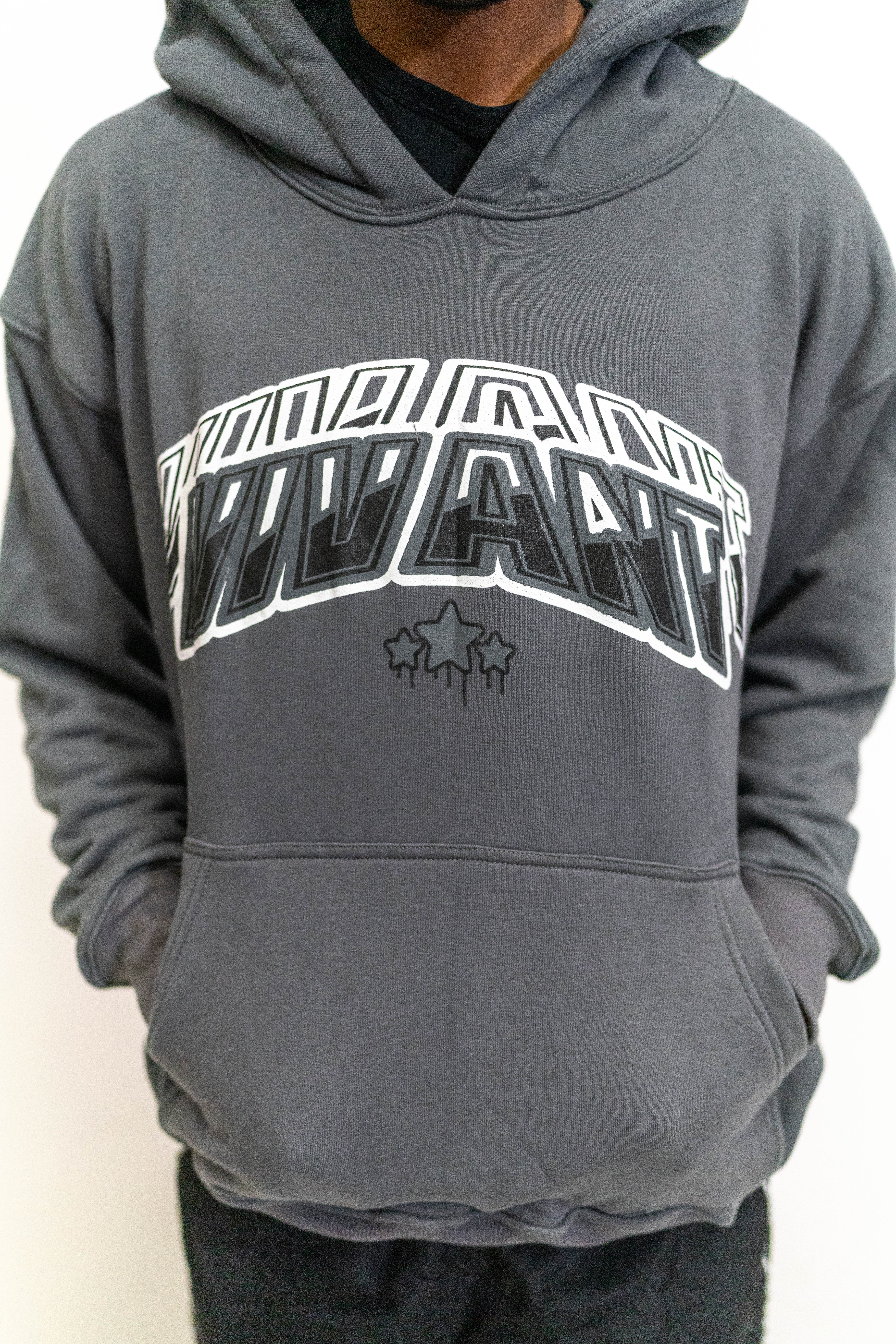 Arched 3d Vivant Hoodie (Grey)