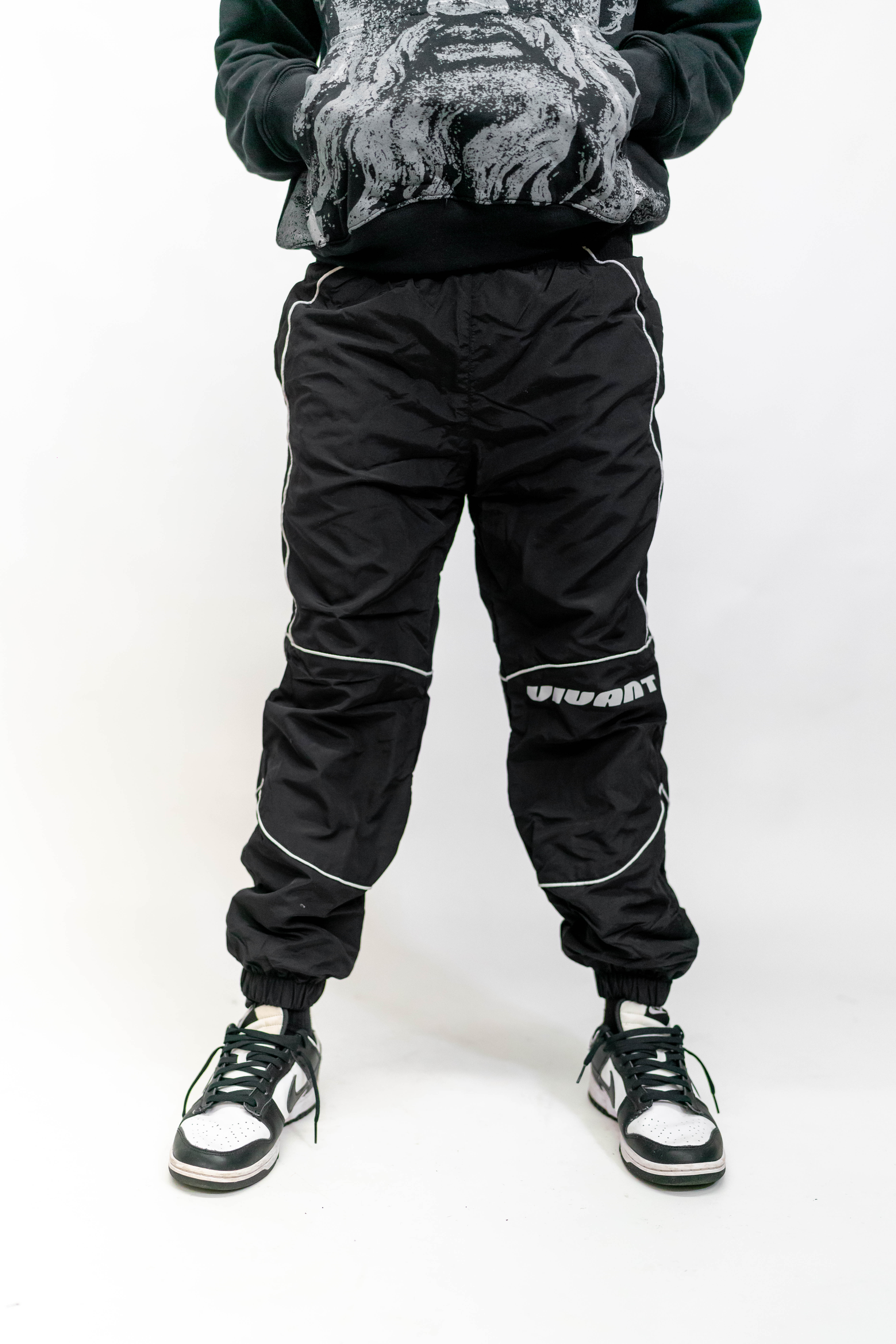 Windbreaker Pants (Black)