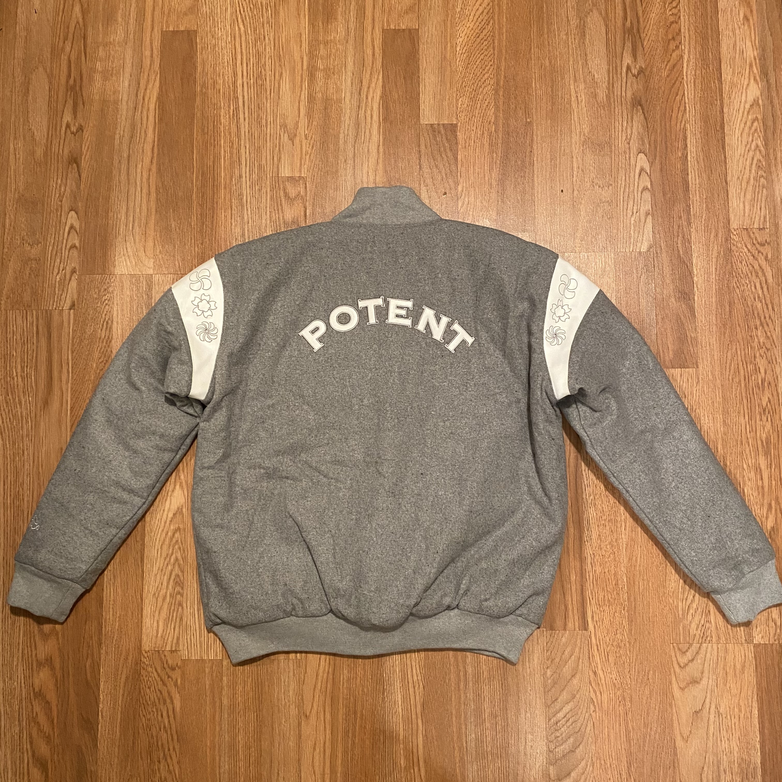 Grey Varsity Jacket (n’eviL)