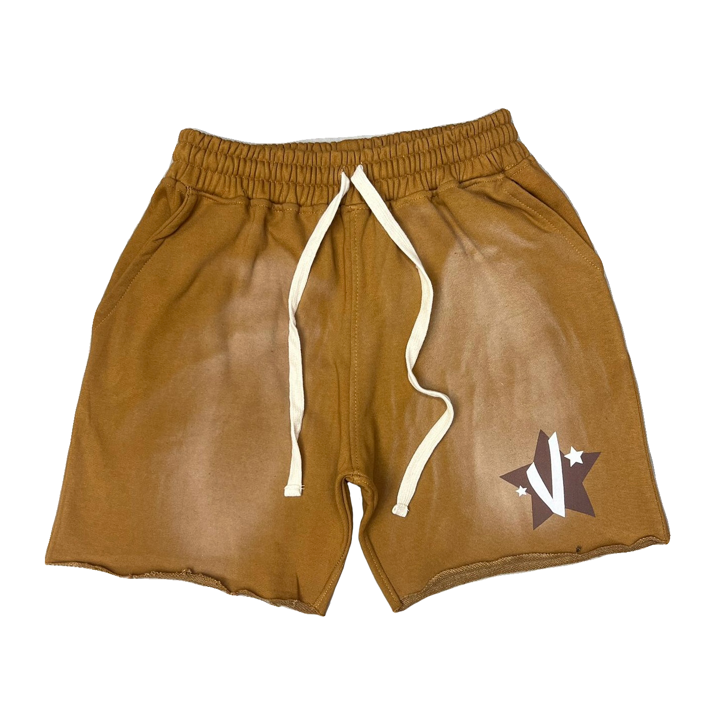 Tan Sweatshorts 